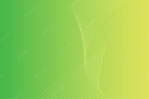 Abstract background with wavy lines. abstract green yellow gradient background design