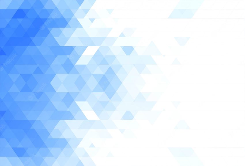 Abstract blue geometric shapes background