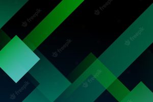 Abstract blue and green geometric lines elegant background pattern