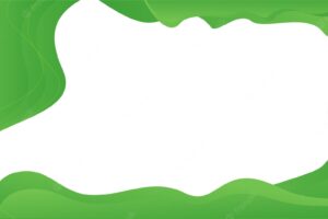 Abstract green and white color background.