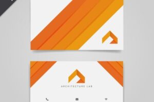 Architecture business card