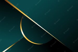 Background green gold color