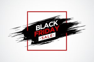 Black friday sale with texture background