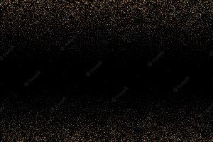 Black and gold glitter background