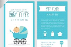 Blue baby flyer