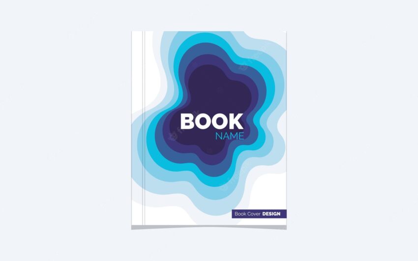 Book cover or flyer template
