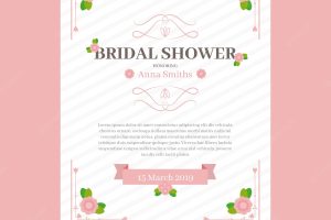 Bridal shower invitation