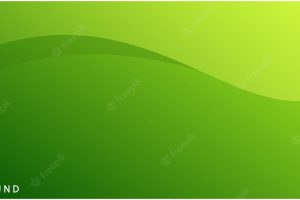 Bright gradient background in green