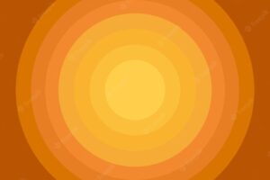 Brown circle colorful background