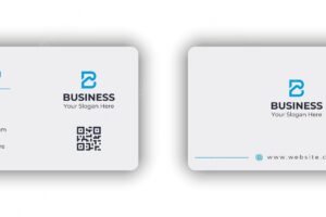 Business card design template for your business