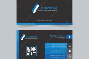 Business card  template