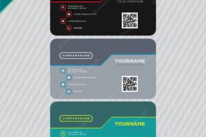 Business cards collection