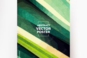 Creative green background. suitable for covers, banners, posters, postcards. vector.