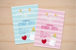Cute baby cards collection
