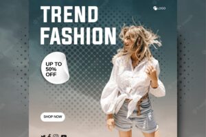 Design social media post fashion sale