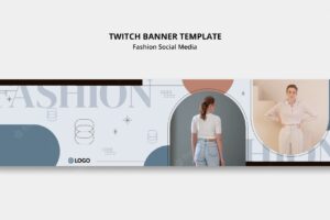 Fashion collection twitch banner