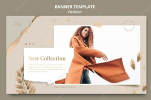 Fashion store template banner