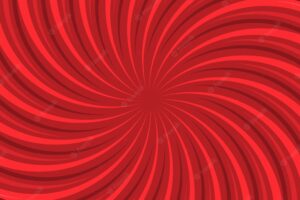 Flat red swirl background