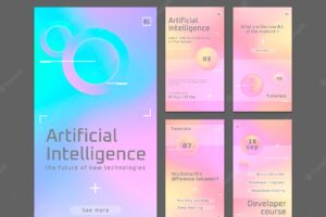 Gradient artificial intelligence template