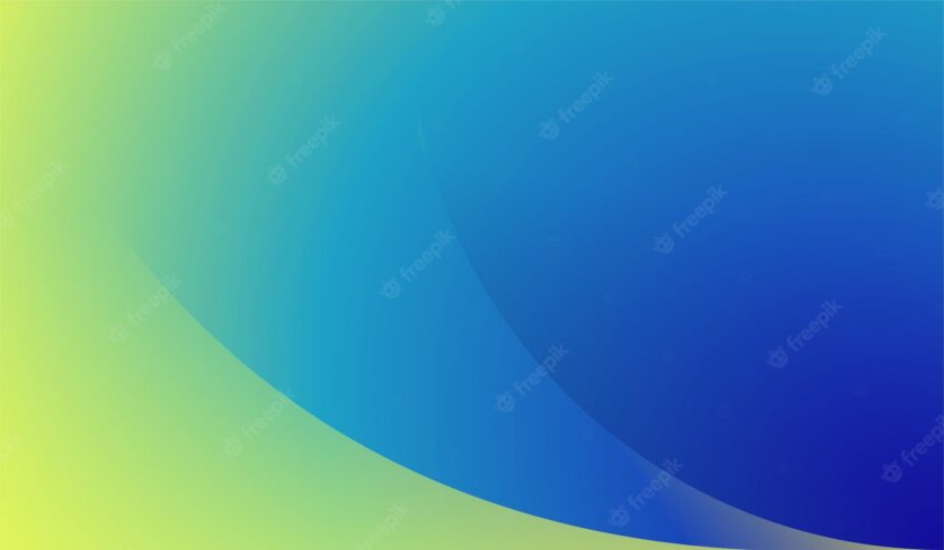 Gradient blue colorful background modern abstract