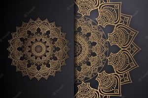 Luxury ornamental mandala background design