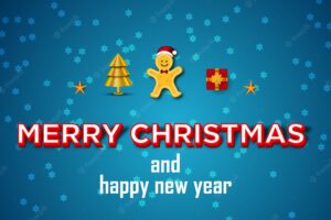 Merry christmas and happy new year 2
