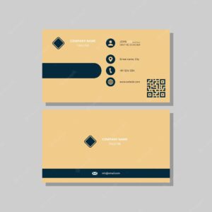 Minimalist business card