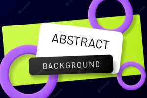 Modern abstract 3d background with geometric shapes.
