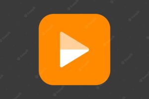 Play video icon for web design and user interface