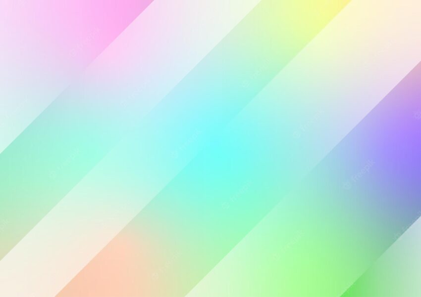 Rainbow background vector design pattern
