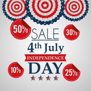 Sale 4 july american independence day