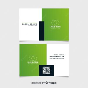 Simple business card template