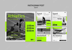 Sport and activity instagram posts collection