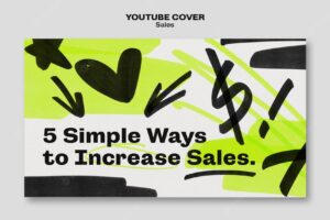 Super sales youtube cover template