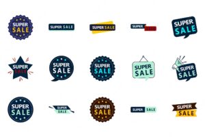 25 eyecatching super sale banners for email campaigns