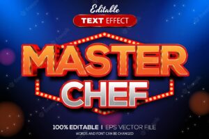 3d master cheef text effect editable text effect