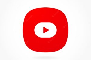 3d play button icon start sign play music or sound stream live vector element for ui ux mobile app.