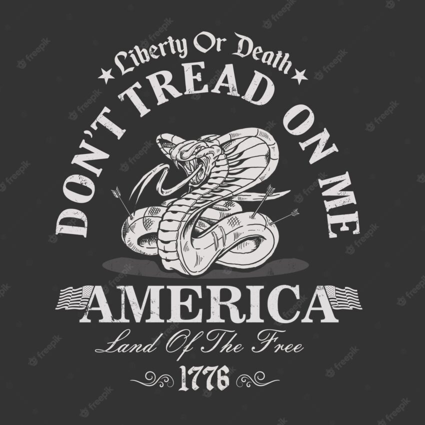 America liberty land of the free illustration