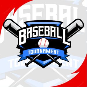Baseball logo design premium vector for team or sport logo template