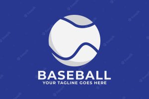 Baseball logo icon vector template