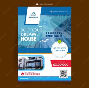 Build your dream home flayer template