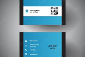 Business card modern design