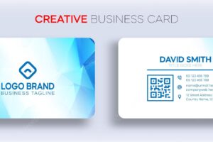 Business card template design