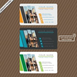 Business cards template