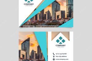 Business corporate card template