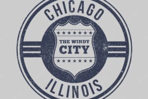 Chicago stamp