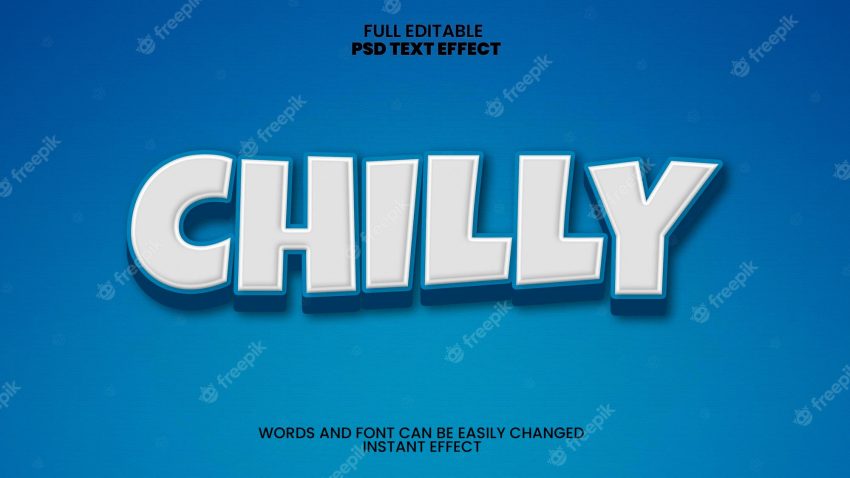 Chilly text effect