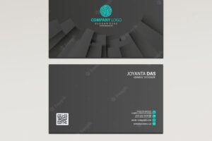 Corporate modern creative and clean business card template