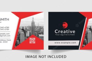 Creative business card design