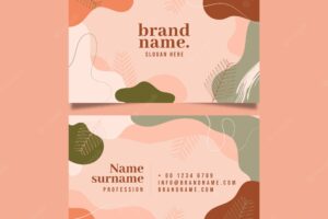 Creative business card template